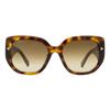 Bally Women S Butterfly SunglaSSeS By0105h 53f Blonde Havana 56mm 53f