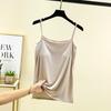 Modal Summer Camisole with Open Chest Pads - Slimming Sleeveless Base Vest