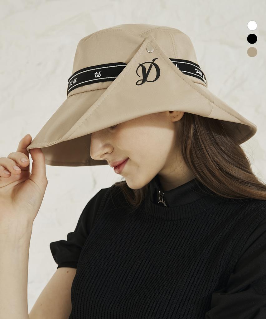 DUVIK Women'S Wide-Brim Asymmetrical Bucket Hat Dd1Wap743