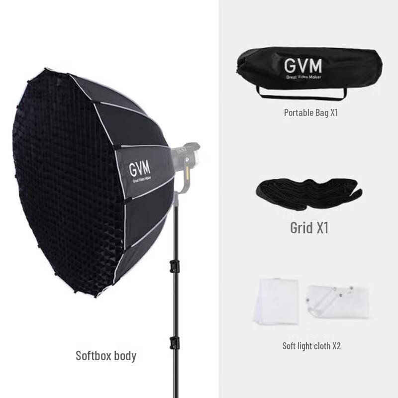GVM LED Photography Softbox Diffuser