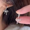 Women's Lovely Feminine Ribbon Hoop Earrings (2 Colors)