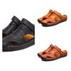 Men's Genuine Leather Sandals Soft Beach Shoes For Summer Comfort And Style