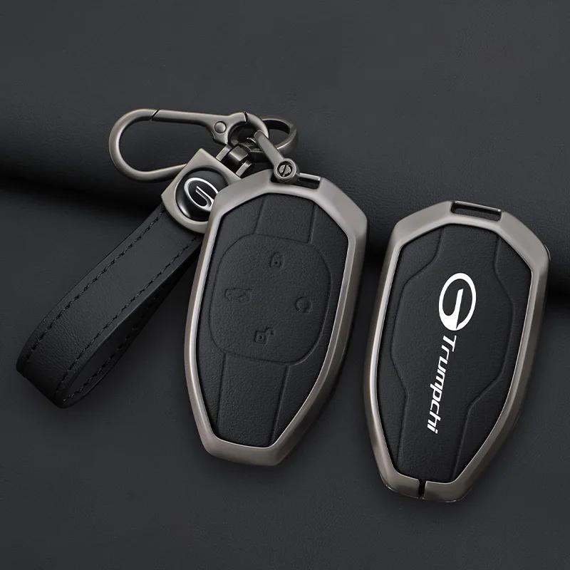 Auto Zinc Alloy Key Fob Cover Mount Case Fit For Gac Trumpchi Gs7 Gs8 Gm8 Gs5 Ga6 Gm6 Gn8 Empow J15 J16 Interior Accessories Auto Accessories