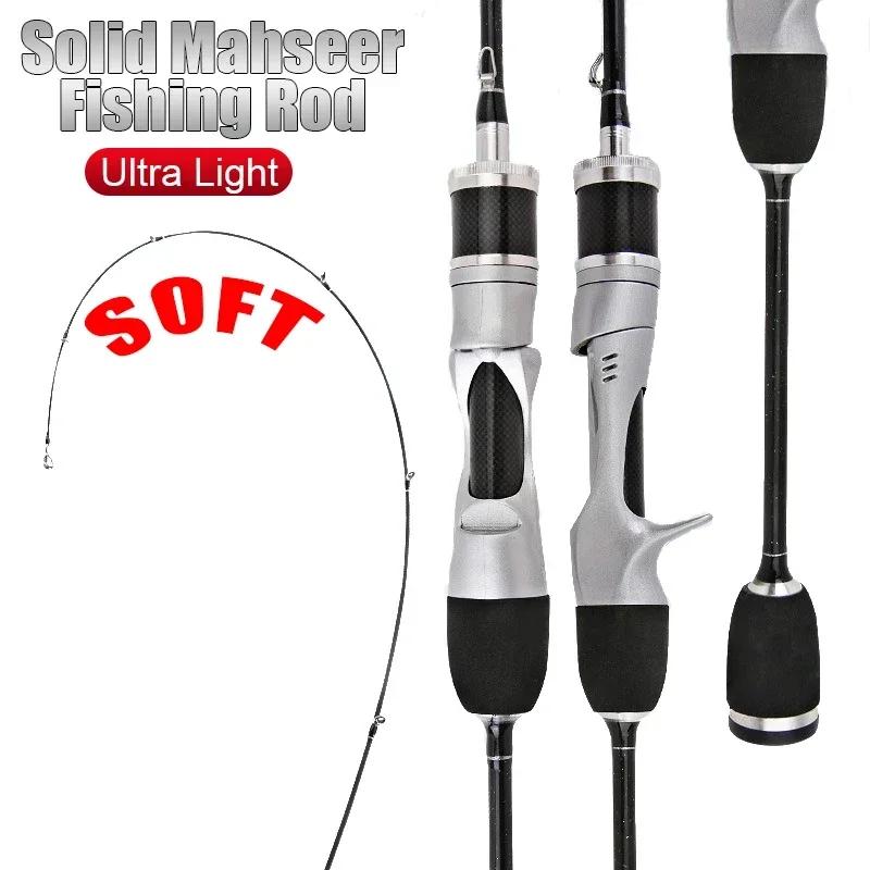 Quick-Adjust Lure Rod Small Bait Finesse System UL Spinning Casting Fishing Rod Carbon Fiber Ultralight 2 Pieces 1.68-1.8m 1-8g For Trout Fishing Rod