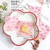100Pcs 10x10+3cm Plastic Cartoon Animal Printed Packaging Biscuit Cookie Snack Food Self-Adhesive Candy Party Gift Bags