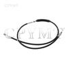 Fit For Harley Motorcycle Black Lengthened Throttle Cable Wires Clutch Cable Sportster Road King Iron XL 883 N/L XL1200 X/ V/C/T