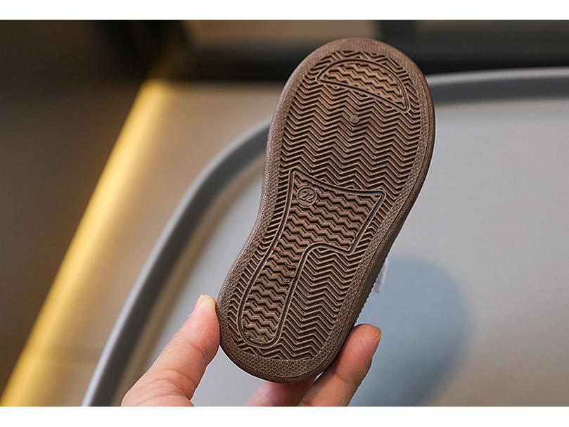 Children's German Training Sneakers - 2025 Spring/Autumn Solid Sole Velcro Sneakers for Boys & Soft Sole Forrest Gump Shoes for Baby Girls.