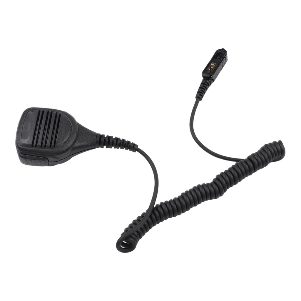 Push-to-Talk Mic Speaker Microphone For In-vehicle Use Noise Reduction Microphone Audio Jack For Headphones For XPR3000