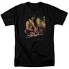 T-shirt Jimi Hendrix Live On Stage Licenza Rock N Roll Musica Band Tee Nera