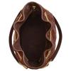 Coach Evelyn 36 Logo Classic Leather Shoulder Bag Large Women bags Brown CCZ83-IMYEF
