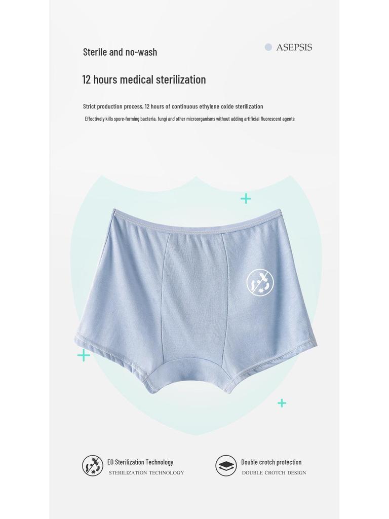 Kids' Disposable Cotton Underwear - Portable Travel Boxer Shorts