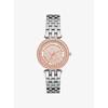 Darci Mini Two-Tone Watch MK3446