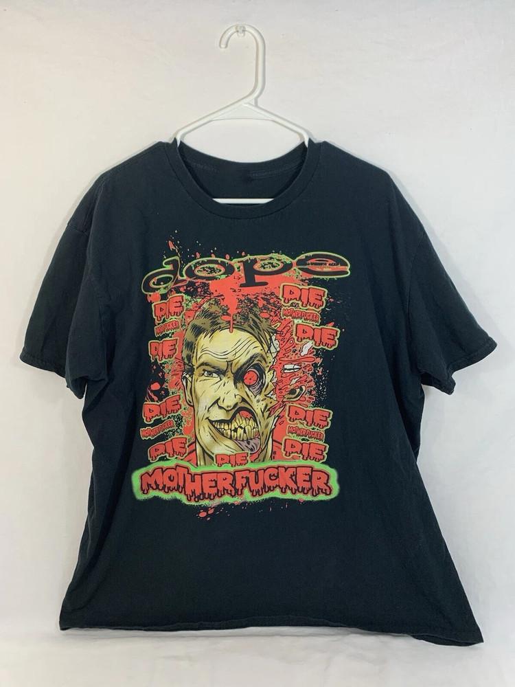 Vintage Dope Band Die Motherfxxxker Black Shirt Unisex S To 5XL ZL1918 Unisex T-Shirt