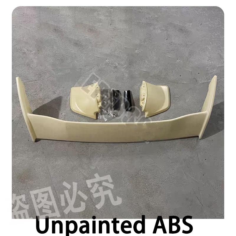 Melns spoileris 2008-2015 ABS materiāls Krāsots