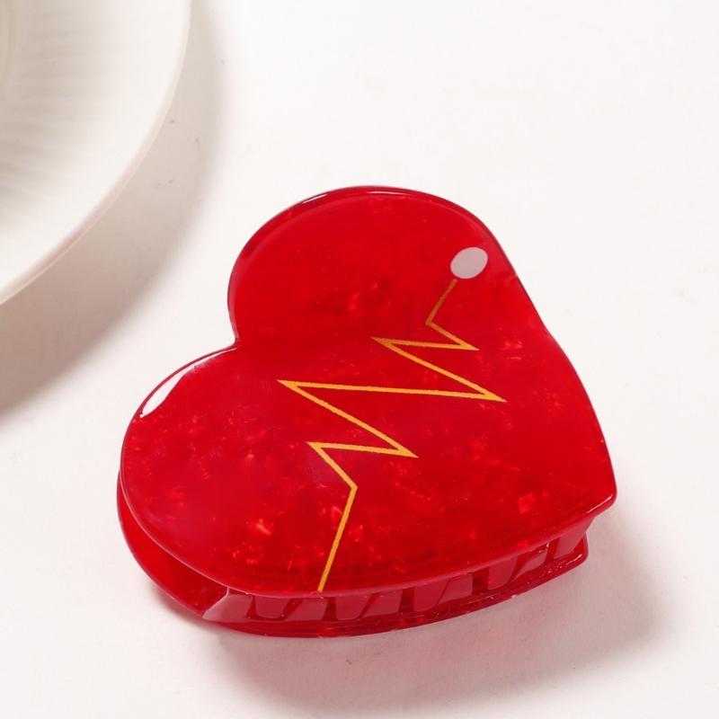 Cartoon Shark Hair Clip Cute PVC Jaw Claw Clip For Women Strong Hold Hairpins Hair Accessory For Daily Use And Parties