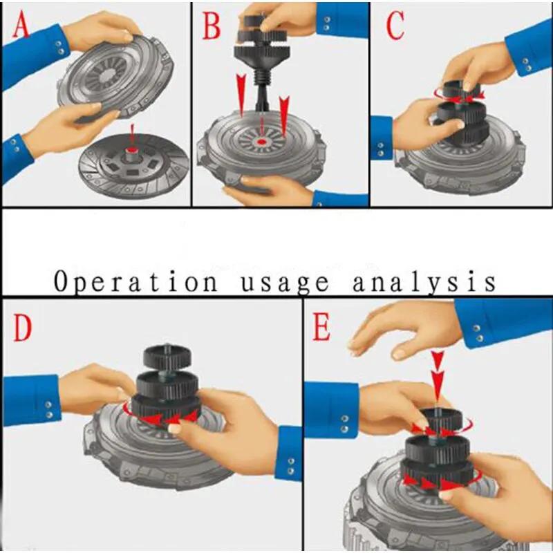 Universal Auto Clutch Alignment Tool Calibrator Auto Repair Tool Dedicated To Calibrate The Clutch Plate Dismantle Tool For Car