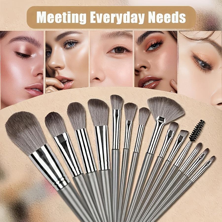 14 Piece Makeup Brush Set, A Soft and Fluffy Beauty Tool Suitable for Precise Application of Facial Makeup