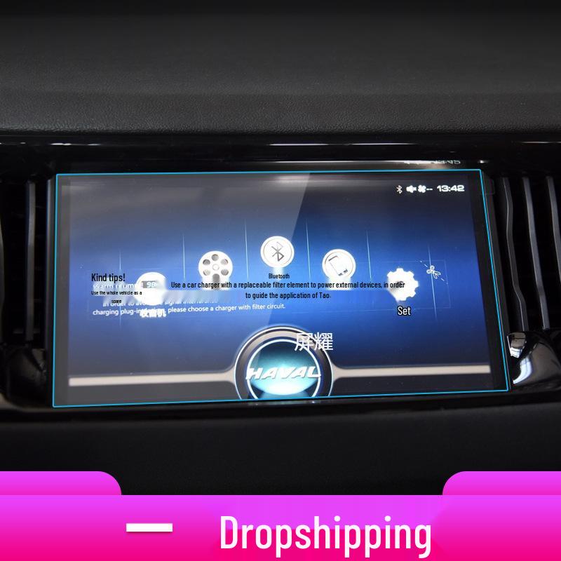 Tempered Film for 24 Great Wall Haval Models: H5 Navigation, H2S Central Screen, H1 Blue Light, H4 Protective Sticker