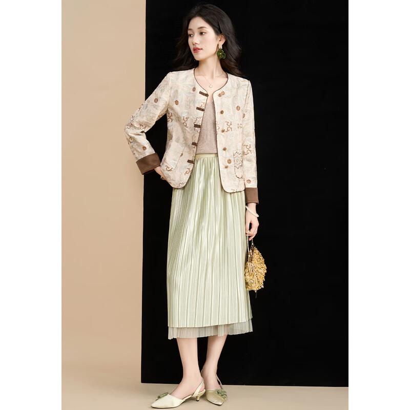 Kebeli Women's New Chinese Style Embroidered Jacket