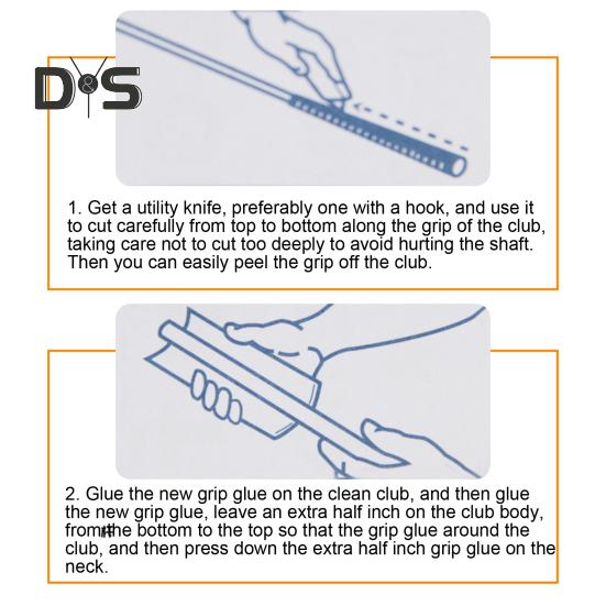 13Pcs Professional Golf Grip Tape Strong Adhesive Regripping Golf Club Strips Firm Sticking Tape Golf Club Wrapping Paper Stickers