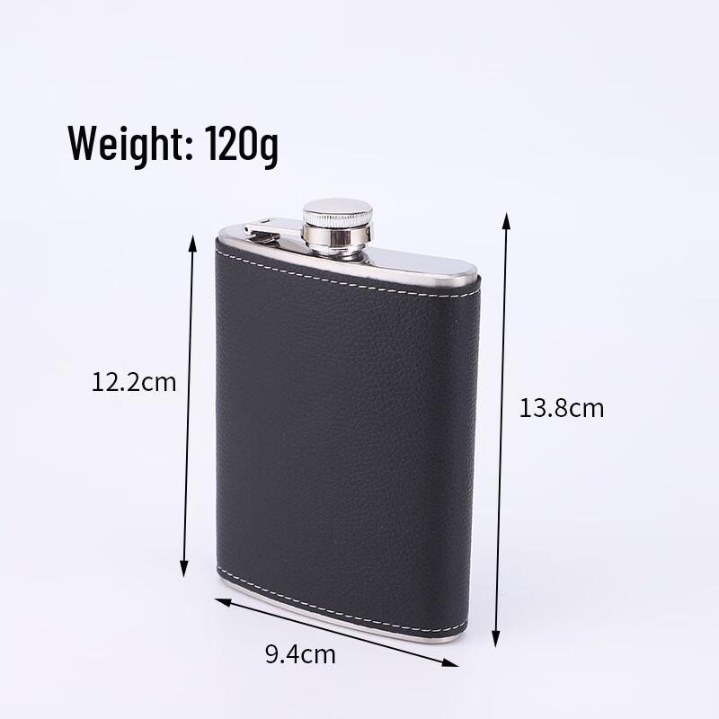 8oz Stainless Steel Portable Hip Flask