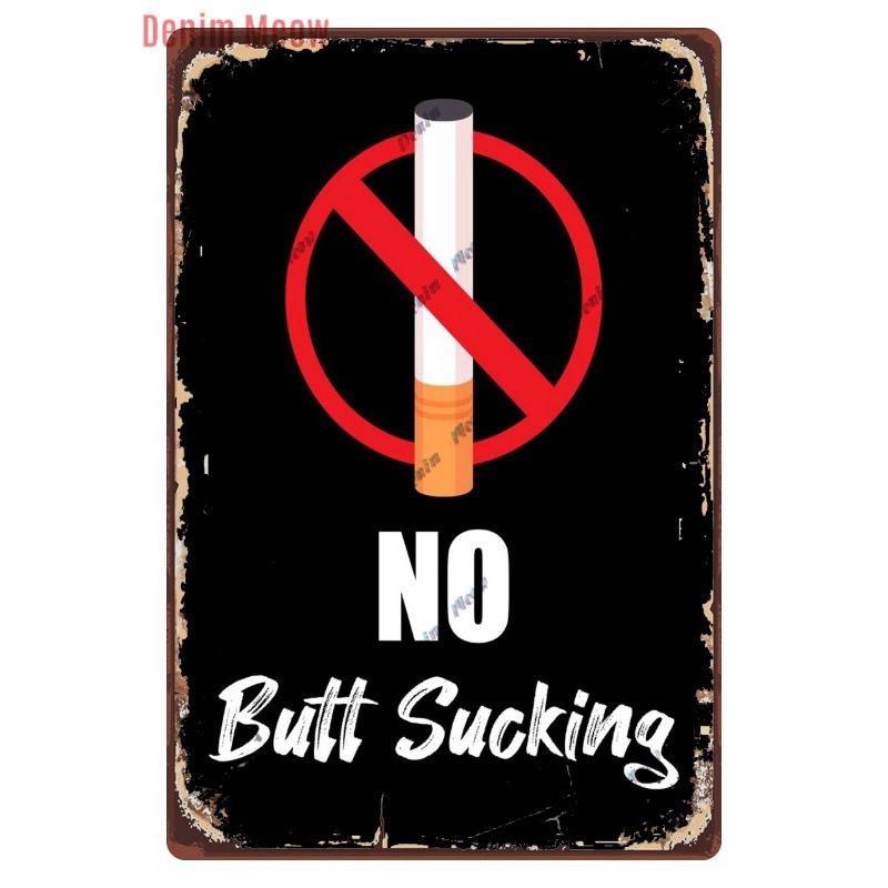 Vintage No Smoking Metal Plaque Free Wifi Tin Sign Public Bar Smoking Area Outdoor Decor Wall Decor WY