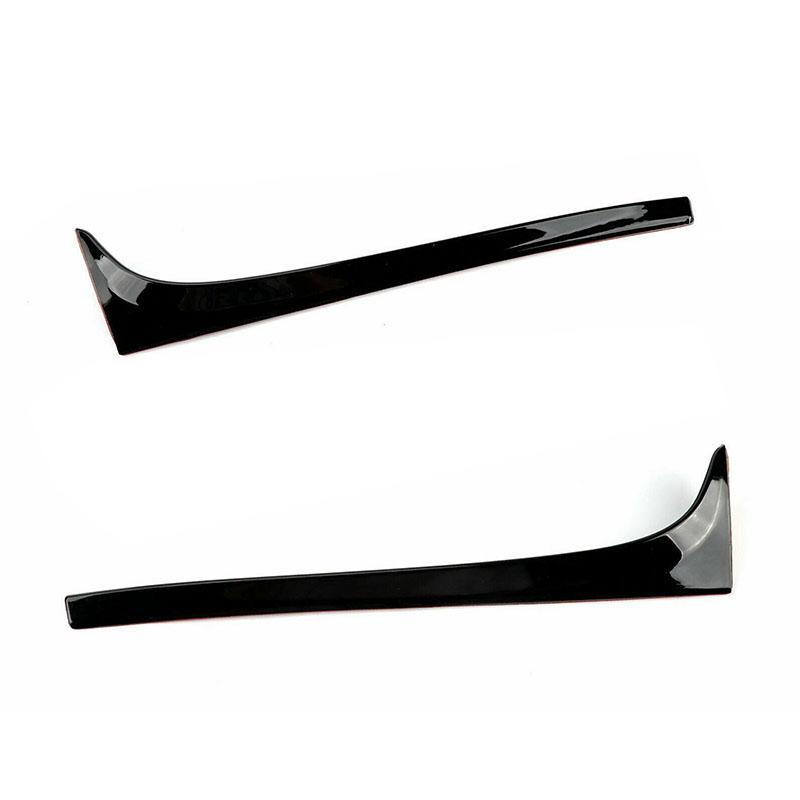 Pair Rear Left/Right Window Spoiler Side Wing Spoilers Trim Exterior Parts for VW Golf 7 7.5 MK7 MK7.5 2014 2015 2016 2017 2018
