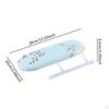 Mini Ironing Board Folding Space Saving Desktop Portable Iron Stand for Dorm Laundry