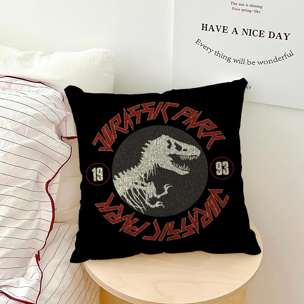 Copricuscino J-Jurassic Moive P-Park Morbidi Custodie per Cuscini per Arredamento Divano in Stile Rustico Decorazioni per la Casa e Protettore