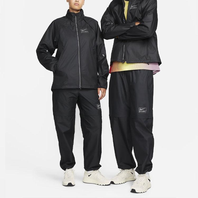 Nike x Stussy NRG Convertible Jacket (Asia Sizing) Black Unisex Outerwear DO5305-010