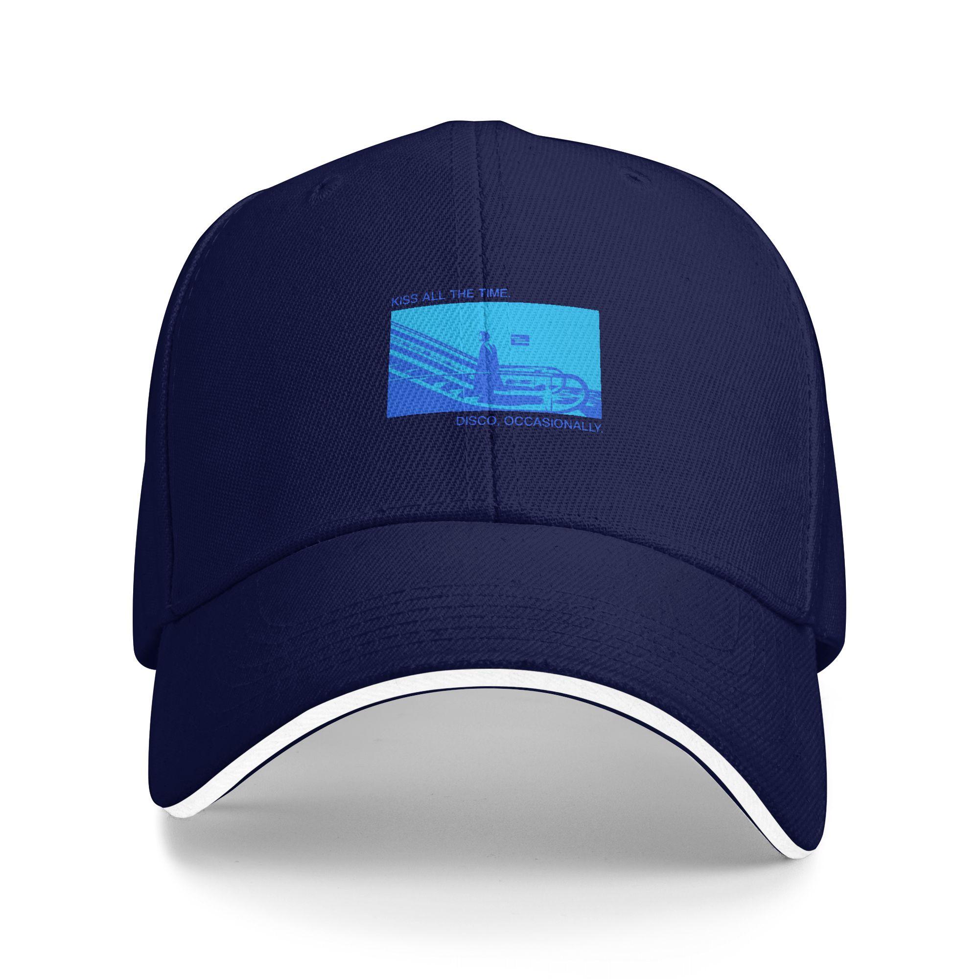 

Harry Style Kiss All The Time Disco Occasionally Baseball Cap Trendy Men Women Trucker Hat Sun Running Hippie Snapback One Size