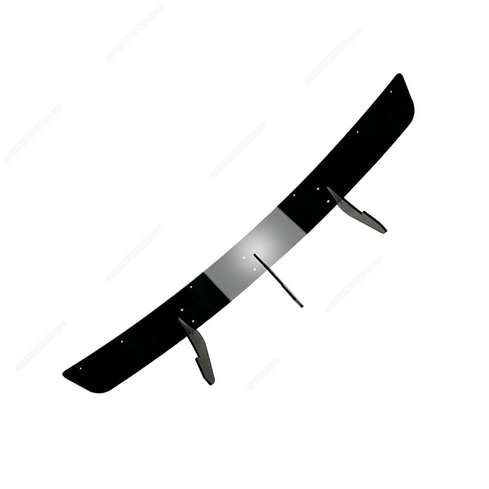 Heckstoßstangenlippe Diffusor Spoiler Splitter Für Mercedes Benz A-Klasse W176 AMG Line 2016-2018 Schrägheck Bodykit Tuning Hochglanzschwarz