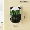New Mini Panda Sealing Clip Magnetic Moisture-Proof Refrigerator Magnets Wall Mount Dual-Select Clip Snacks Storage