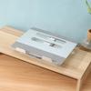 Foldable Aluminum Laptop Stand with 360° Rotation & Cooling Function