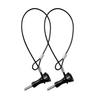 Protable Camera Anti-lost Safety Rope Stainless Steel Cable Wire Lanyard for GoPro 13 12 Insta360 X5 X4 X3 DJI Action 4 Pocket 3