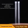Simple Acrylic Incense Stick Tube Transparent with Detachable Airtight Lid Incense Holder Joss Stick Storage Tube