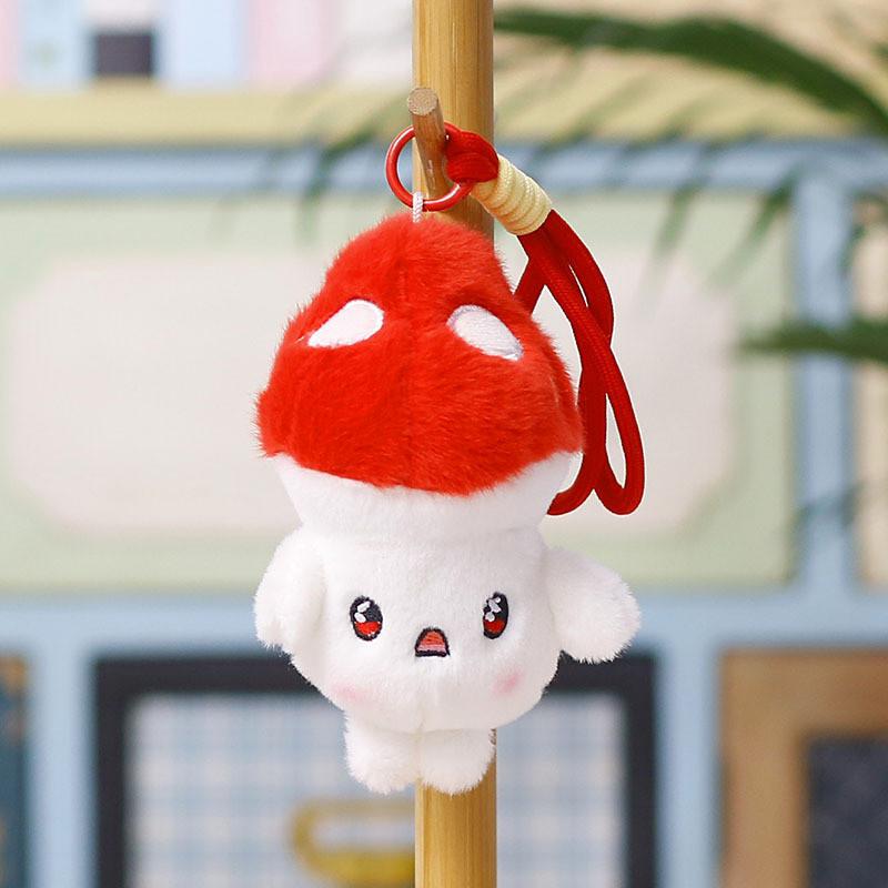 Plush Mushroom Pendant Cute Toy Gift For Wedding Decor And Party Favor