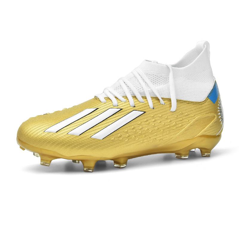 New Boys and Teenagers Football Shoes Non-slip Long Nails Broken Nails Artificial Turf Outdoor Training Shoes