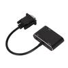 2 in 1 Splitter VGA to VGA High Definition Multimedia Interface Adapter High Resolution Stable Computer Accessories