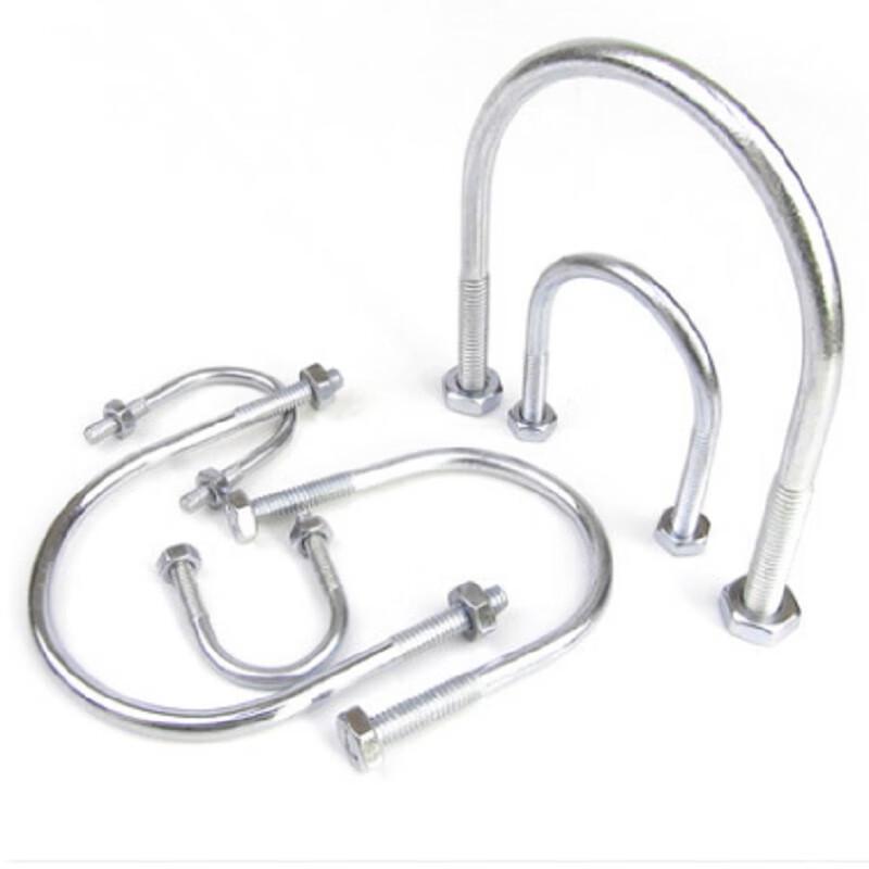 Zhuyun Galvanized U-Bolt Pipe Clamp