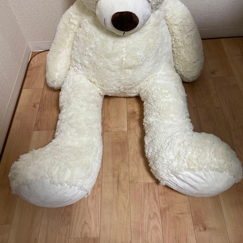 [USED] Polar Bear Teddy Bear Extra Large Stuffed Animal