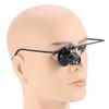 20X Magnification Single Eyeglass Magnifying Jeweler Watch Repair LED Light Magnifier
