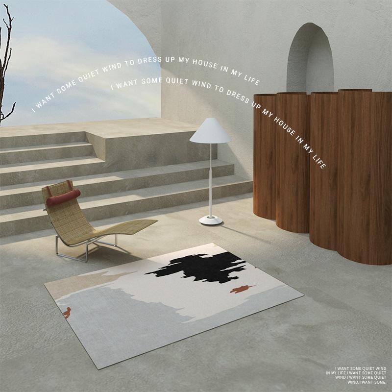 

Japanese Minimalist Large Area Carpet Non Slip Washable Rug for Bedroom Living Room Sofa Floor Mat Home Decor 80*120cm