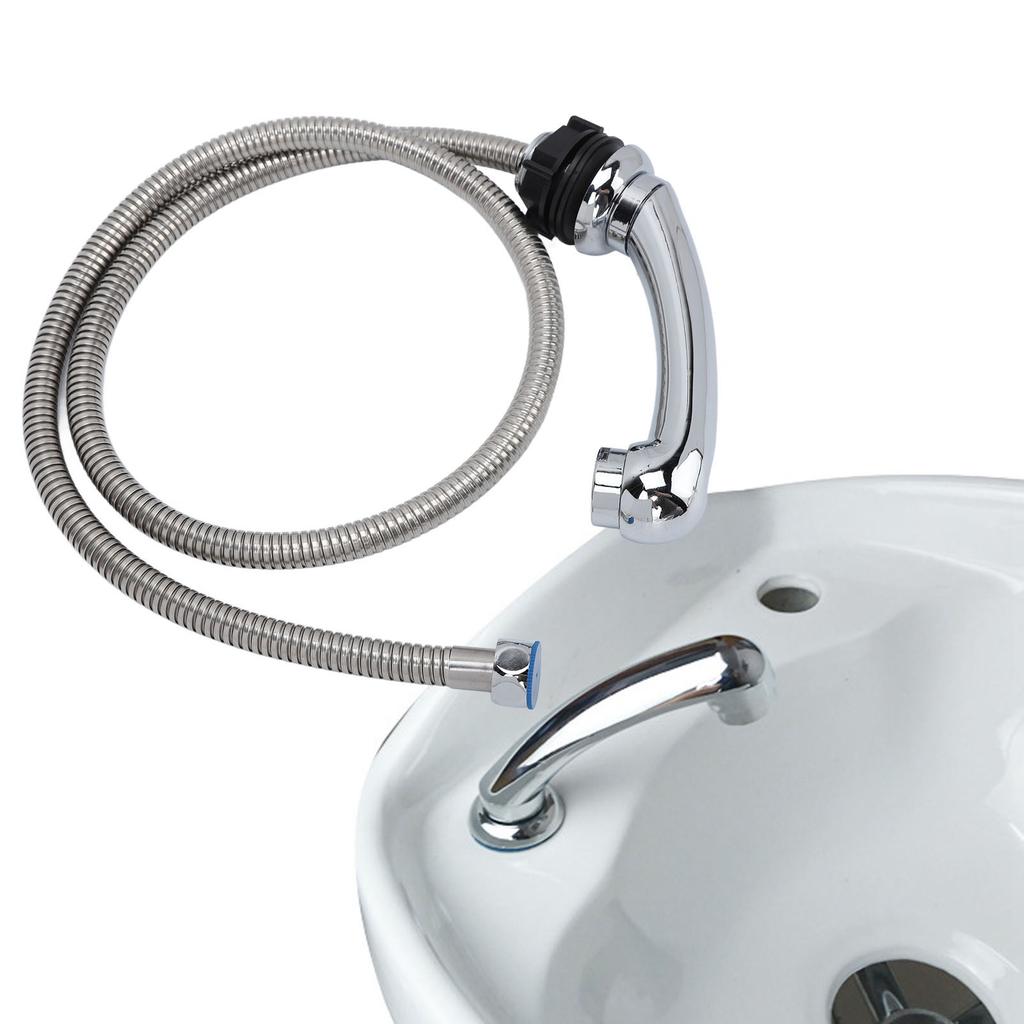 Salon Shampoo Bowl Faucet Professional Faucet Sprayer Hose Kit for Beauty Shampoo Bed Bowl and Backwash Unit