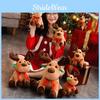 Christmas Elk Plush Toys Cute Cartoon Atmosphere Props Children Girls Gifts