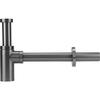Flaschen-Siphon, Messing, Graphit, 5/4"