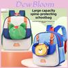 Oxford Fabric Kids Backpack With Breathable Cushion Straps For School Travel