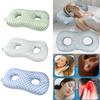 Two Ear Holes Ear Piercing Pillow Ergonomic Breathable Pillow with Ear Hole Comfortable Cotton Filling Earring Pillow
