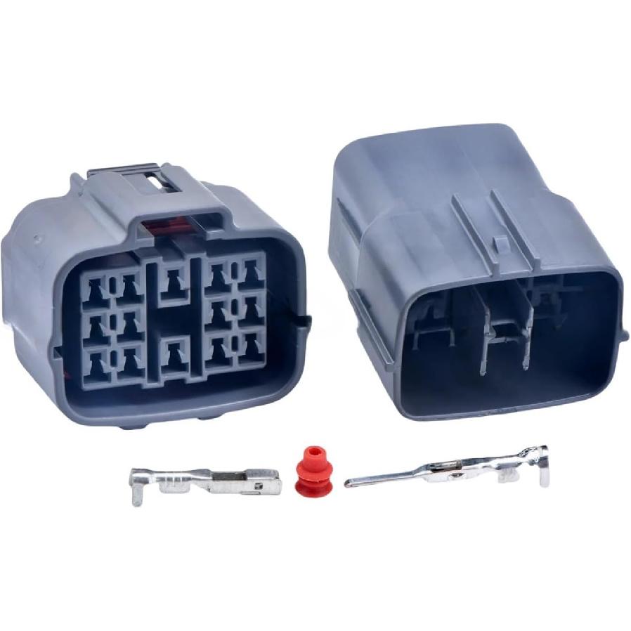 14 Pin Automobile Connector Headlamp Socket 6181-0629 6189-7262(Female with Pin) 1 Pcs