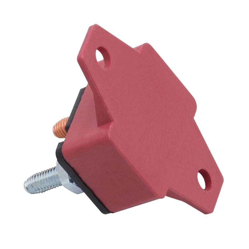 10A Circuit Breakers Auto Reset Function with Waterproof Cover Studs Bolt for Automotive, Marine, Trailers
